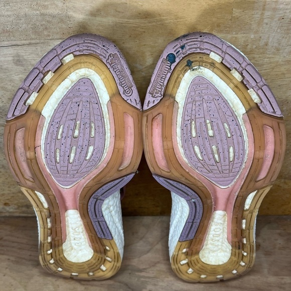 Adidas Ultraboost 22 Womens Size 6.5 Running Shoes Sneakers Mauve Pink GX5592 - Picture 9 of 11